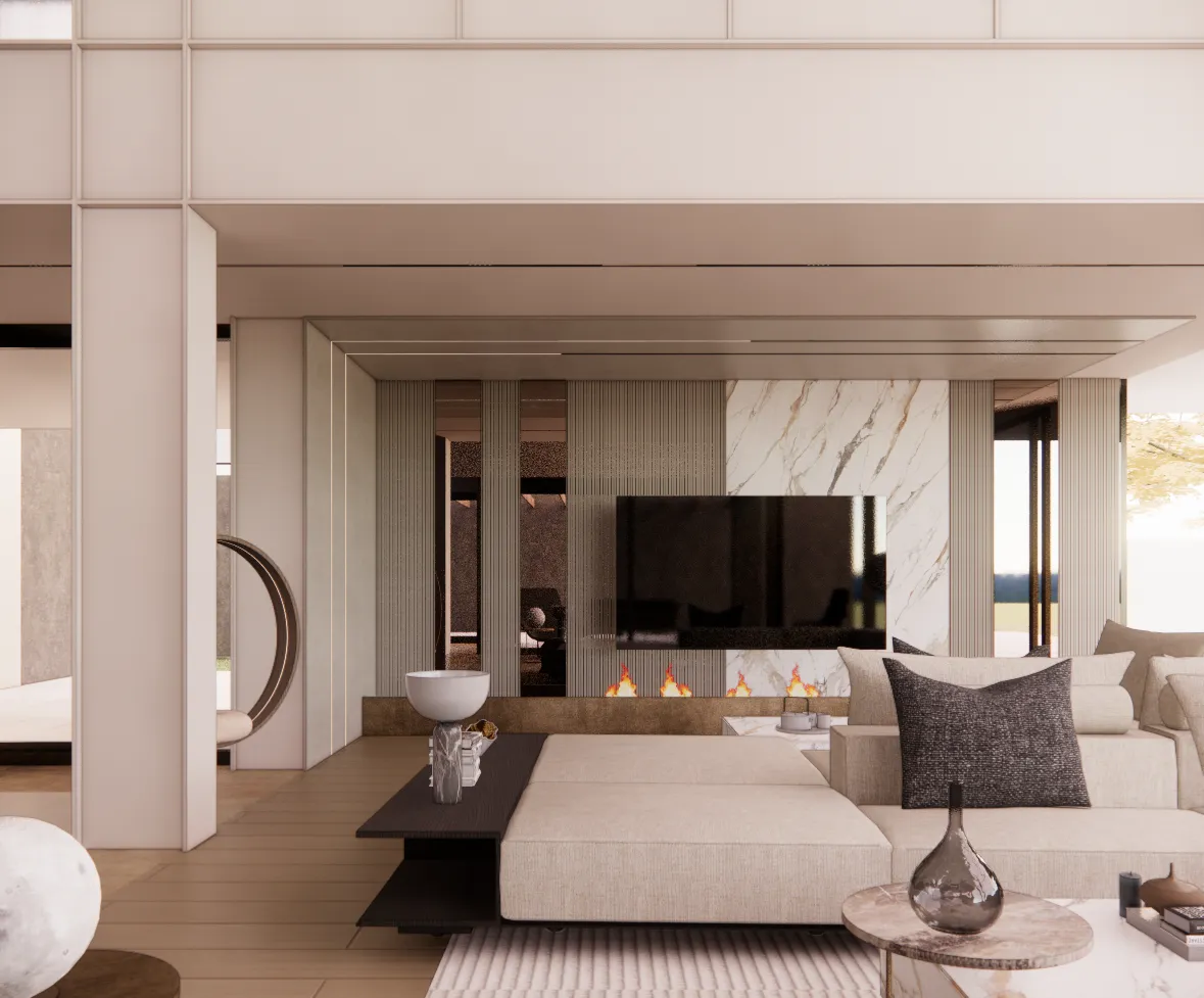 wnetrze-hollywood-hills - Salon