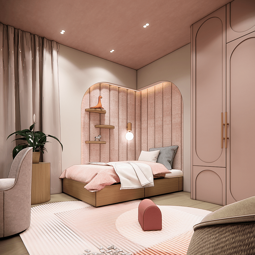 wnetrze-hollywood-hills - Pokój dziecięcy