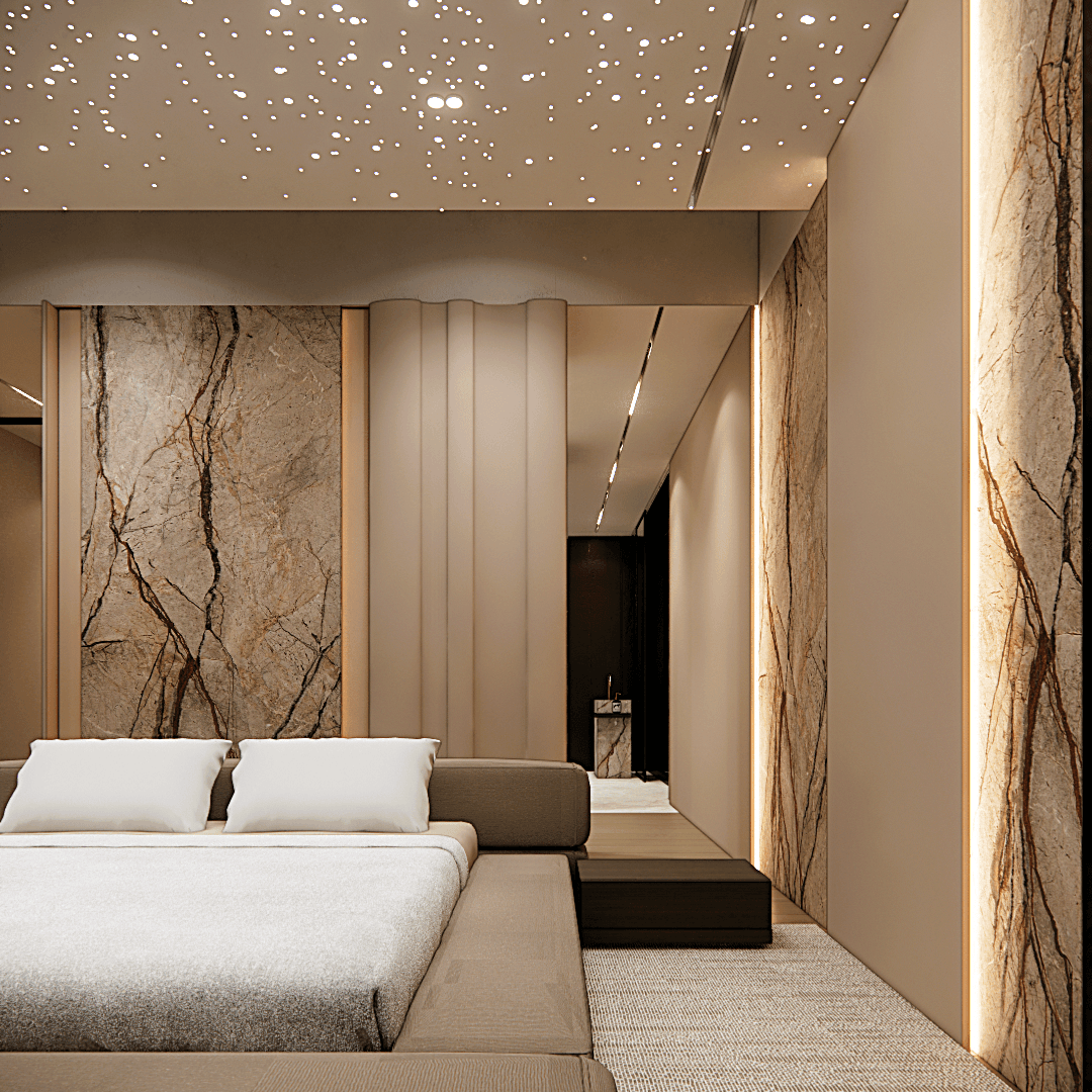 wnetrze-hollywood-hills - Sypialnia master