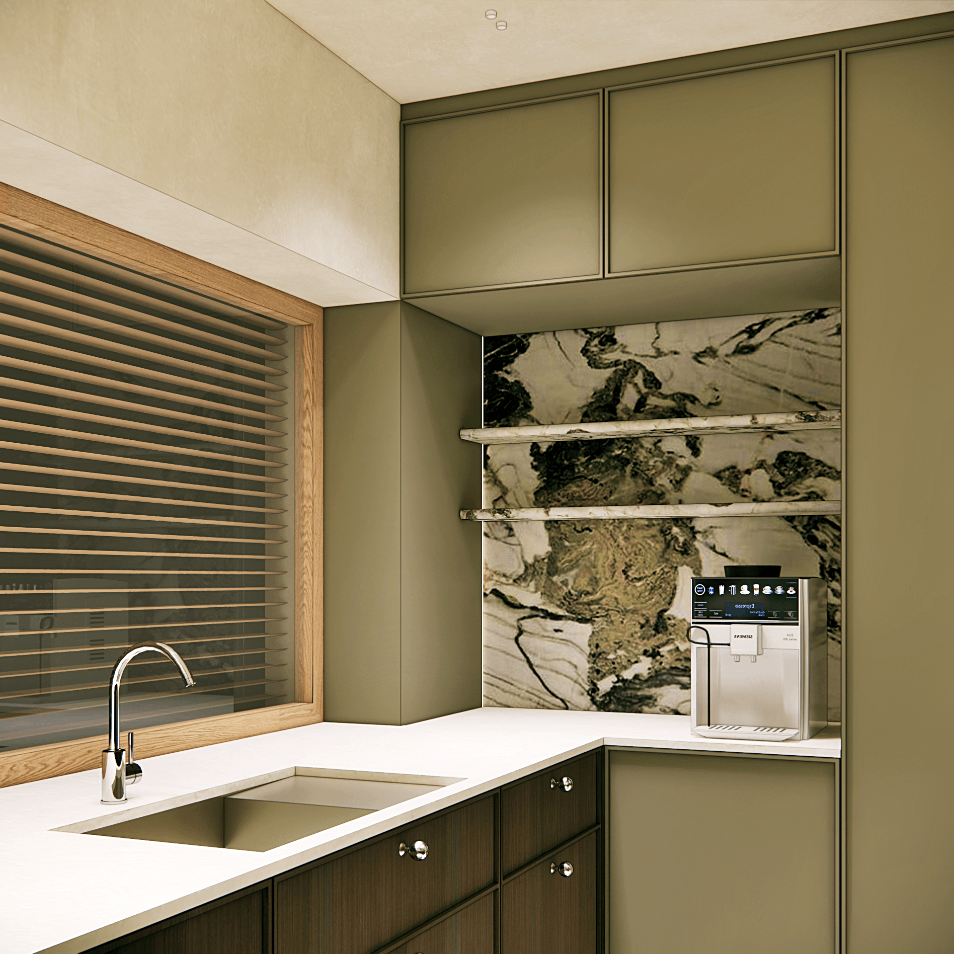 organiczny-minimalizm - Kuchnia