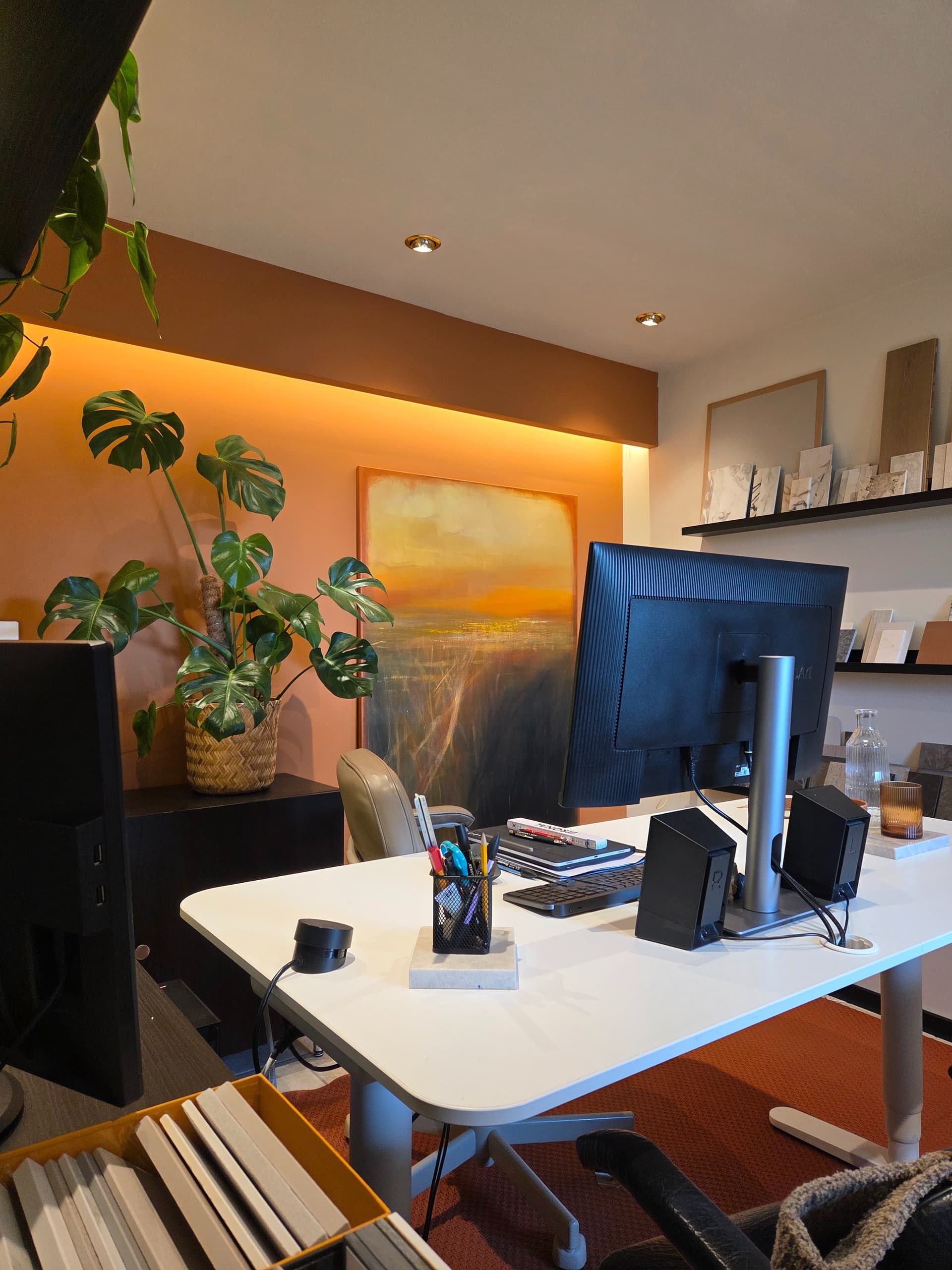 Monstera w sercu biura to był dla mnie absolutny must - have.